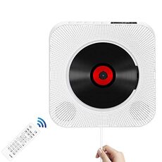 Kecag KC-809 Lettore CD per album portatile Bluetooth da 10 W (bianco)
