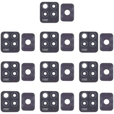 Obiettivo fotocamera posteriore 10 pezzi per Xiaomi Redmi Note 11 Pro 4G / Note 11 Pro + 5G India / Note 11E Pro