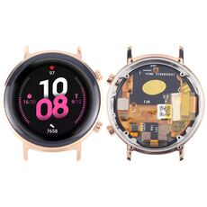Assemblaggio completo dello schermo LCD e digitalizzatore originale con telaio per Huawei Watch GT 2 42mm (oro)