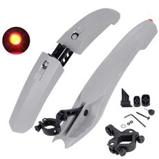 2632 Mumo Mudcone a rilascio rapido in bicicletta, stile: allargato (grigio)