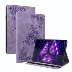 Per Lenovo M10 Plus 10.3 TB-X606F/TB-X606X TABLET CETTURA COMPRENDITO FLOWER (Purple)