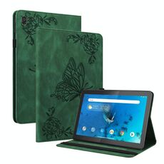 Per Lenovo Tab M10 TB-X605L/X605F TABLET CETTURA INCLUSCATO FLOWER (verde)