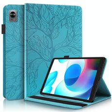 Per Oppo Realme Pad Mini Life Tree Series Orizzontale Flip Leathet Case (Lake Blue)