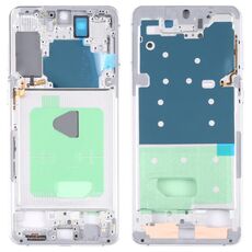 Per Samsung Galaxy S21 + 5G SM-G996B Cornice centrale con cornice (argento)