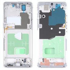 Per Samsung Galaxy S21 Ultra 5G SM-G998B Cornice centrale con cornice (argento)