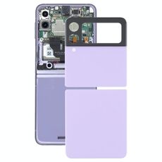 Per Samsung Galaxy Z Flip3 5G SM-F711B Cover posteriore batteria in vetro (viola)