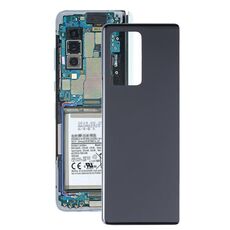 Per Samsung Galaxy Z Fold2 5G SM-F916B Cover posteriore batteria in vetro (nero)