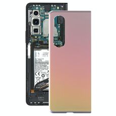 Per Samsung Galaxy Z Fold3 5G SM-F926B Cover posteriore batteria in vetro (oro)