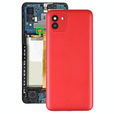Per Samsung Galaxy A03 SM-A035F Coperchio posteriore della batteria (rosso)