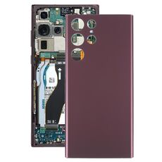 Per Samsung Galaxy S22 Ultra Cover posteriore della batteria (rosso scuro)