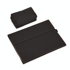 Custodia a goccia all-inclusive per Microsoft Surface Pro 8, colore: guscio morbido TPU Nero con alimentazione