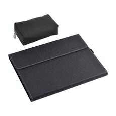 Custodia a goccia all-inclusive per Microsoft Surface Pro 8, Colore: PC Hard Shell Black con Power Pack