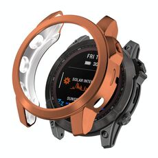 Per Garmin Fenix 7x TPU Half Pack Wollecting Watch Gold (rosa)