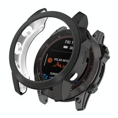 Per Garmin Fenix 7 TPU Half Pack Wollecting Watch Case (nero)