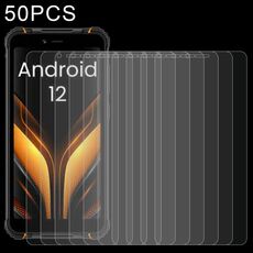 50 pezzi 0,26 mm 9H di vetro temperato 2,5D per hotwav T5 Pro