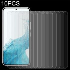 Per Samsung Galaxy S22 5G 10pcs 0.18mm 9H 2.5D Pellicola di sblocco per impronte digitali in vetro temperato