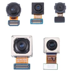 Per Samsung Galaxy A72 SM-A725 Set Fotocamera Originale (Teleobiettivo + Macro + Grandangolo + Fotocamera Principale + Fotocamera Frontale)