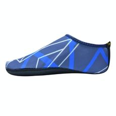 2 coppie Snorkeling da esterno Calzini per immersioni per spiaggia con fondo morbido, dimensioni: 40-41 (blu verde)