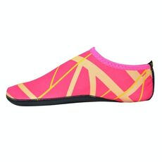 2 coppie Snorkeling da esterno Calzini per immersioni per spiaggia con fondo morbido, dimensioni: 40-41 (rosso rosa)