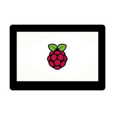 WaveShare 5 pollici 800 x 480 Display touch IPS capacitivo per Raspberry Pi, interfaccia DSI