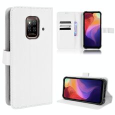 Per Ulefone Power Armatura 14/4 Pro Diamond Texture Leather Telefy (White)
