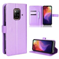 Per Ulefone Power Armatura 14/1 14 Pro Texture Diamante Telefono Telefono (Purple)