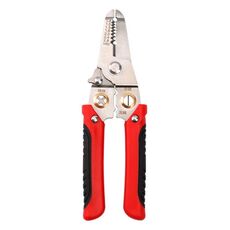 Strumento manuale elettricista di spinte multifunzionale a scissione del filo (rosso)