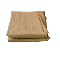 Copertina di ombrello in giardino rotondo di sostituzione in poliestere, dimensioni: 3m 8 costole (kaki)