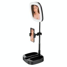 Desktop pieghevole desktop Fill Light Light Live Broadcast Bracket (Black)