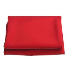 Copertina di ombrello in giardino rotondo di ricambio in poliestere, dimensioni: 2m 6 costole (grande rosso)