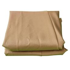 Copertina di ombrello in giardino rotondo di sostituzione in poliestere, dimensioni: 3m 6 costole (kaki)