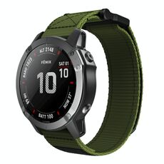 26mm gancio e anello di fissaggio in nylon watch banda (verde)