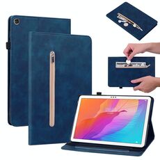Per Huawei Matepad T 10S/GODIRE CASO CAPPOLA SULLA SULLA SULLA CIRPER CAPPER CAPPINA CASO (BLU)