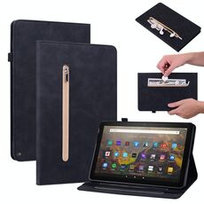 Per Amazon Kindle HD 8 2020 Spazio Spazio Solido Casetto in pelle intelligente Cinta Smart (nero)