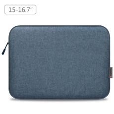 Sacca per carrello per maniche per maniche per laptop da 16 pollici per laptop da 15-16,7 pollici (blu scuro)