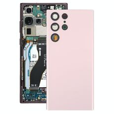Per Samsung Galaxy S22 Ultra 5G SM-S908B Cover posteriore della batteria con copriobiettivo della fotocamera (oro)