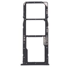 Vesto della scheda SIM + vassoio scheda SIM + Micro SD Card VAY per Honor 7C (Black)