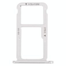 Vassoio della scheda SIM + vassoio scheda SIM / Micro SD Card VAY per Honor Mate 9 Lite (Silver)
