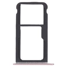 Vesto della scheda SIM + vassoio della scheda SIM / Micro SD Card VAY per Honor Play 6 (Pink)
