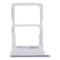 Vesto della scheda SIM + vassoio per schede SIM per Huawei Nova 9 SE (argento)