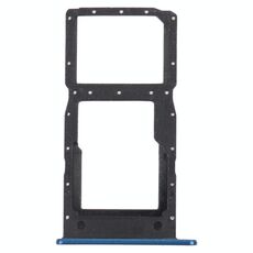 Vesto della scheda SIM + vassoio scheda SIM / Micro SD Card VAY per Huawei Nova Y60 (blu)