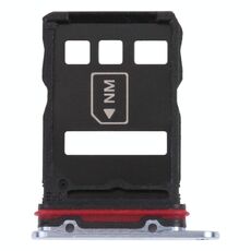 Vesto della scheda SIM + vassoio per schede NM per Huawei P50 Pro + (blu)