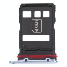 Vesto della scheda SIM + vassoio per schede NM per Huawei P50 Pro (blu)