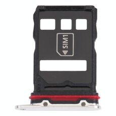 Vassoio per schede SIM + vassoio per schede NM per Huawei P50 Pro (White)