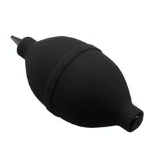 Pulsante della pompa ventilatore in gomma ridotta per polvere per cellulare/telecamere/tastiera/orologio ecc. (NERO)