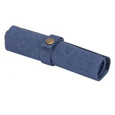 Borsa di stoccaggio portatile in tela di nylon e cinghia (blu)