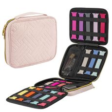 Borsa di stoccaggio degli accessori per orologi per orologi per orologi in velluto, Specifica: P rosa L