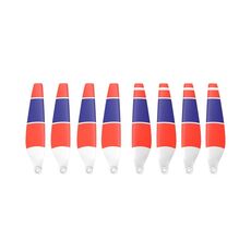 8 pezzi 6030F eliche a bassa ala a basso rumore colorate per dji mini 3 pro, colore: tre -colore