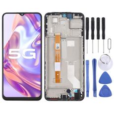 Schermo LCD TFT per digitalizzatore vivo Y31S Assemblaggio completo con cornice