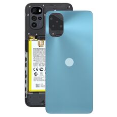 Coperchio posteriore della batteria originale per Motorola Moto G22 (blu)